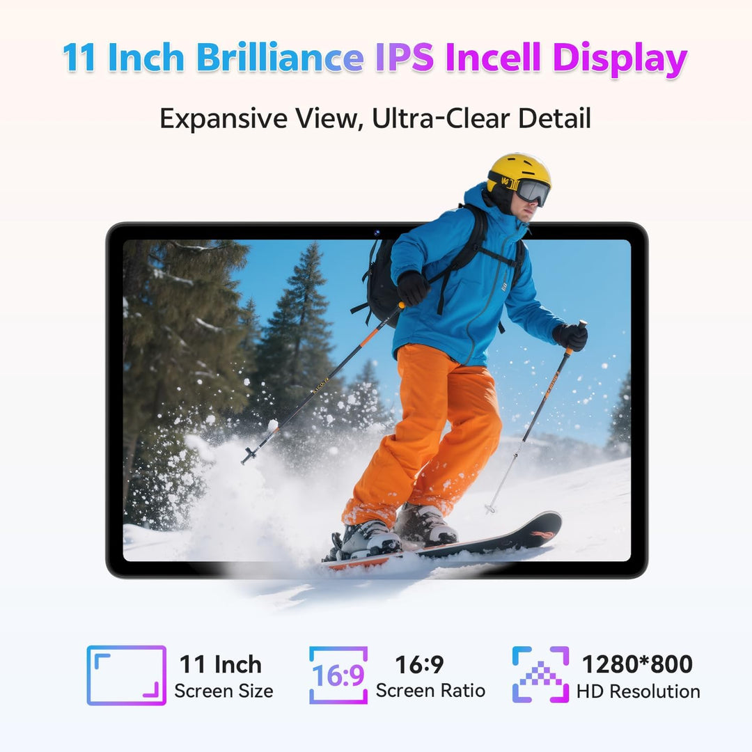 Tableta SVITOO de 11 pulgadas, Tableta Android 15 con Octa-Core, 12...