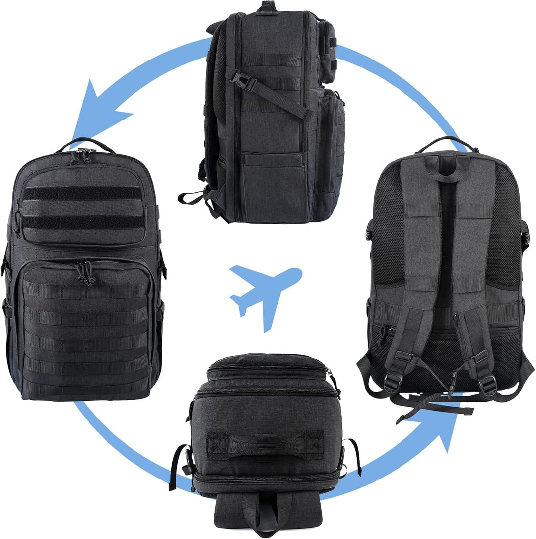 MATEIN Mochila para laptop de 17 pulgadas, mochila táctica militar...