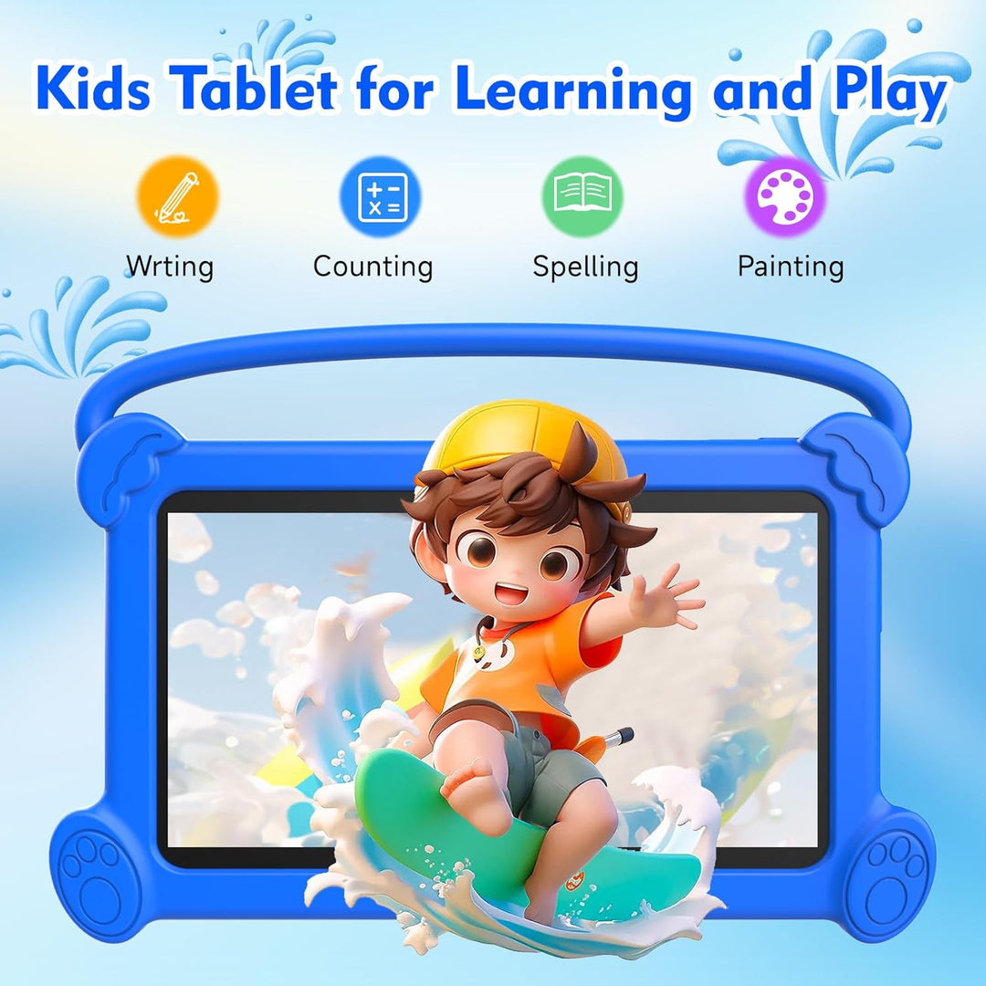 ICONLINK Tablet infantil de 7 pulgadas 3-9 para niños, 32 GB de ROM...
