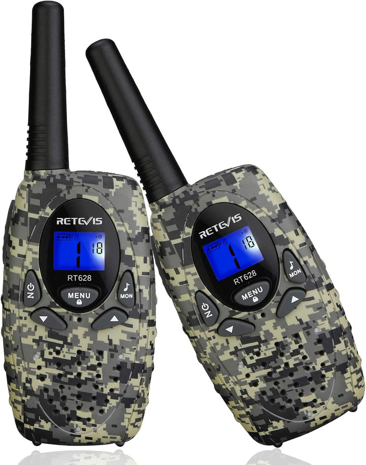 Retevis RT628 Walkie Talkies para niños, juguetes militares para ni...
