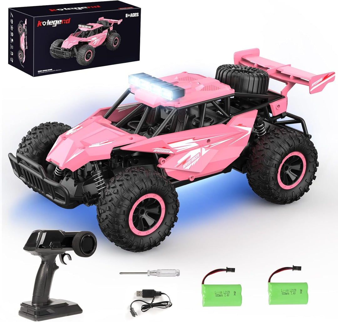kolegend Auto a control remoto para niñas 50+min Monster Trucks 12....