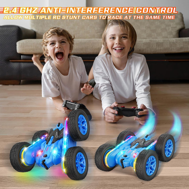 Terucle Auto a control remoto, juguetes de acrobacias de autos a co...