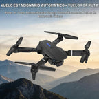 Drone con cámara 1080P HD, FPV Mini Drone plegable para adultos (negro)