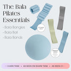 Bala Juego de 3 piezas de brazaletes de entrenamiento – Pulseras de 2 libras para muñeca y tobillo, pelota de ejercicio de pilates y bandas de resistencia