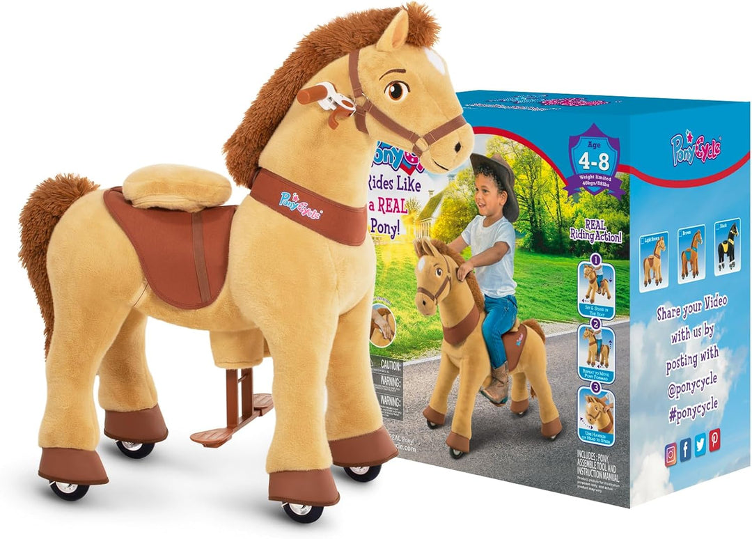 PonyCycle - Caballo para montar, juguetes para montar a caballo, ca...