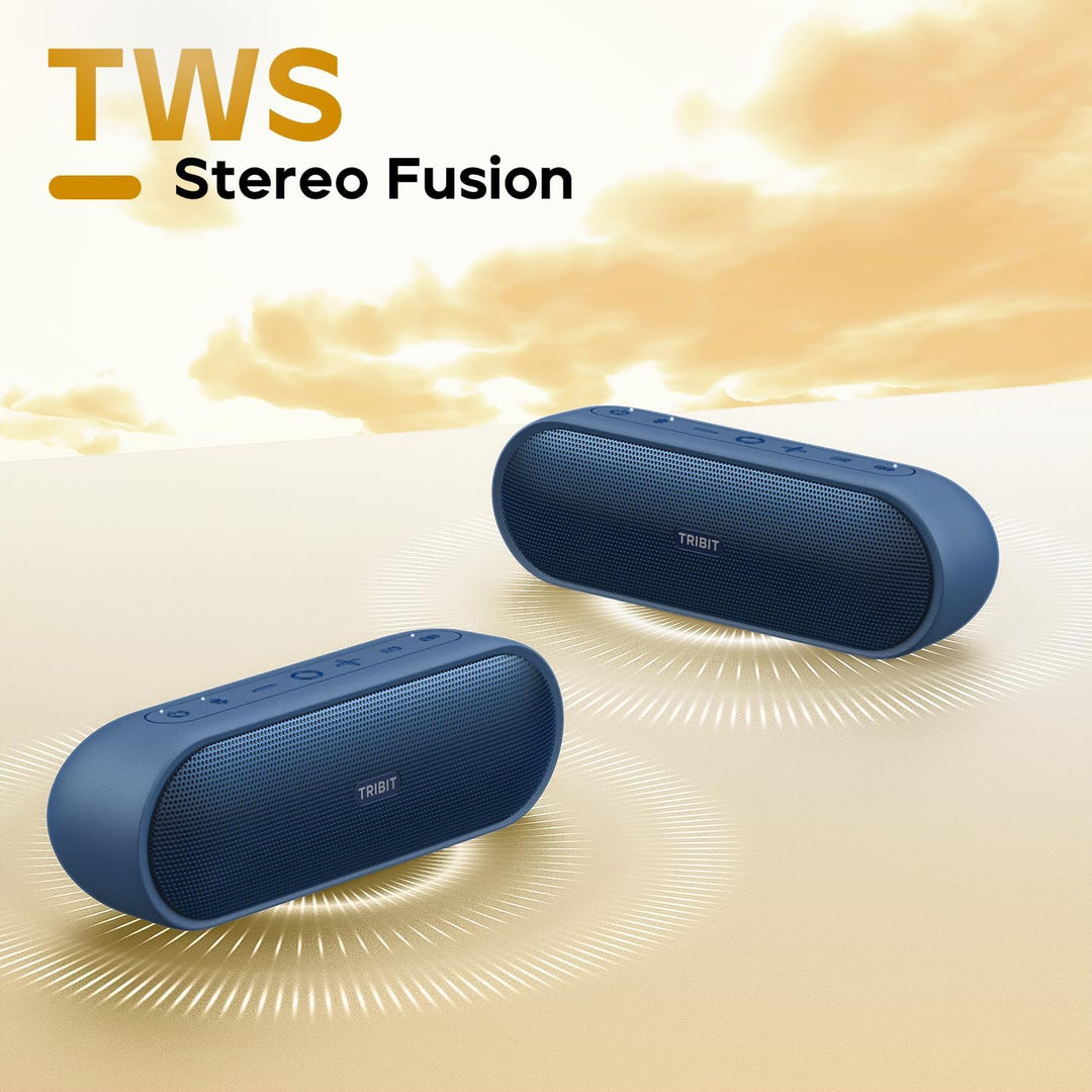 Tribit Altavoz Bluetooth portátil XSound Plus 2, altavoz inalámbric...