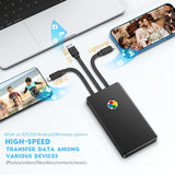 iDiskk Certificado por App-le, Disco Duro Externo de 2TB, para iPho...
