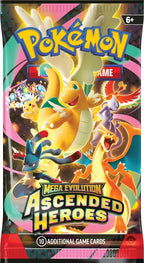 Pokémon TCG: Mega Evolución: Paquete de refuerzo de héroes ascendidos