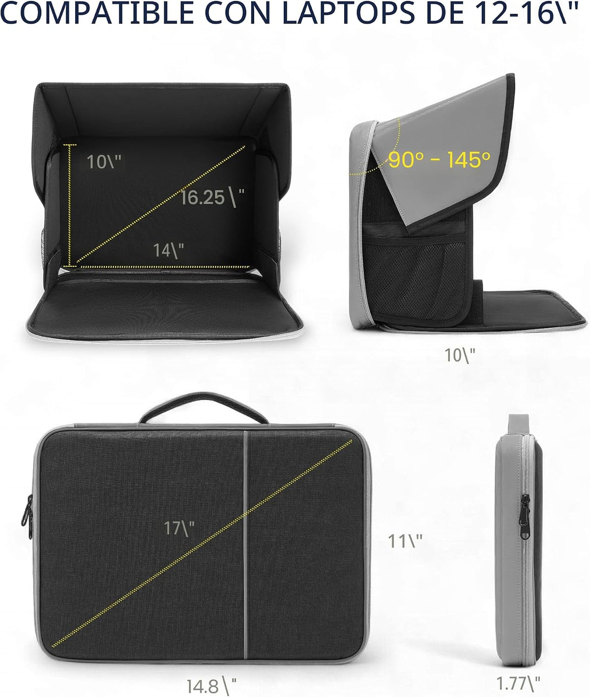 Protector Solar para Laptop, Compatible con Laptops de 13-16 Pulgad...