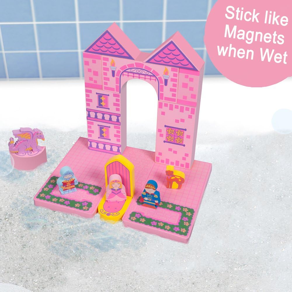 Castillo Flotante Juguetes de Baño Princesa Juguetes de Baño