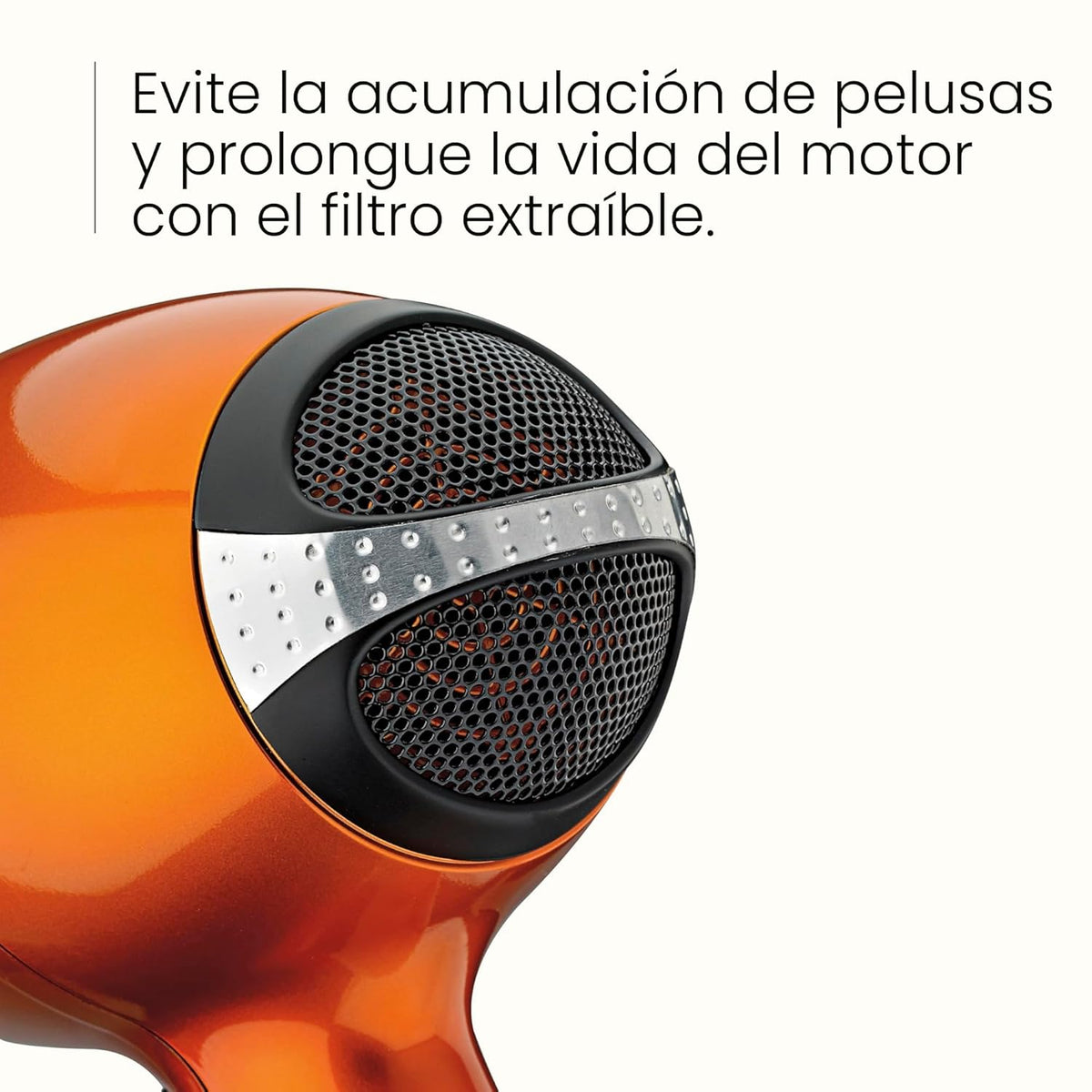 Secador de pelo Infiniti PRO CONAIR con difusor, motor AC profesion...