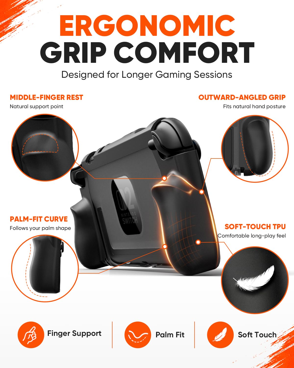 Paquete de accesorios Pro Controllers (2 unidades) para Nintendo Switch 2, 11 en 1
