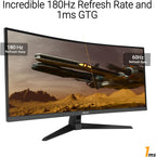 ASUS TUF Gaming VG34VQ3B \u2013 Monitor curvo ultraamplio de 34\u20...