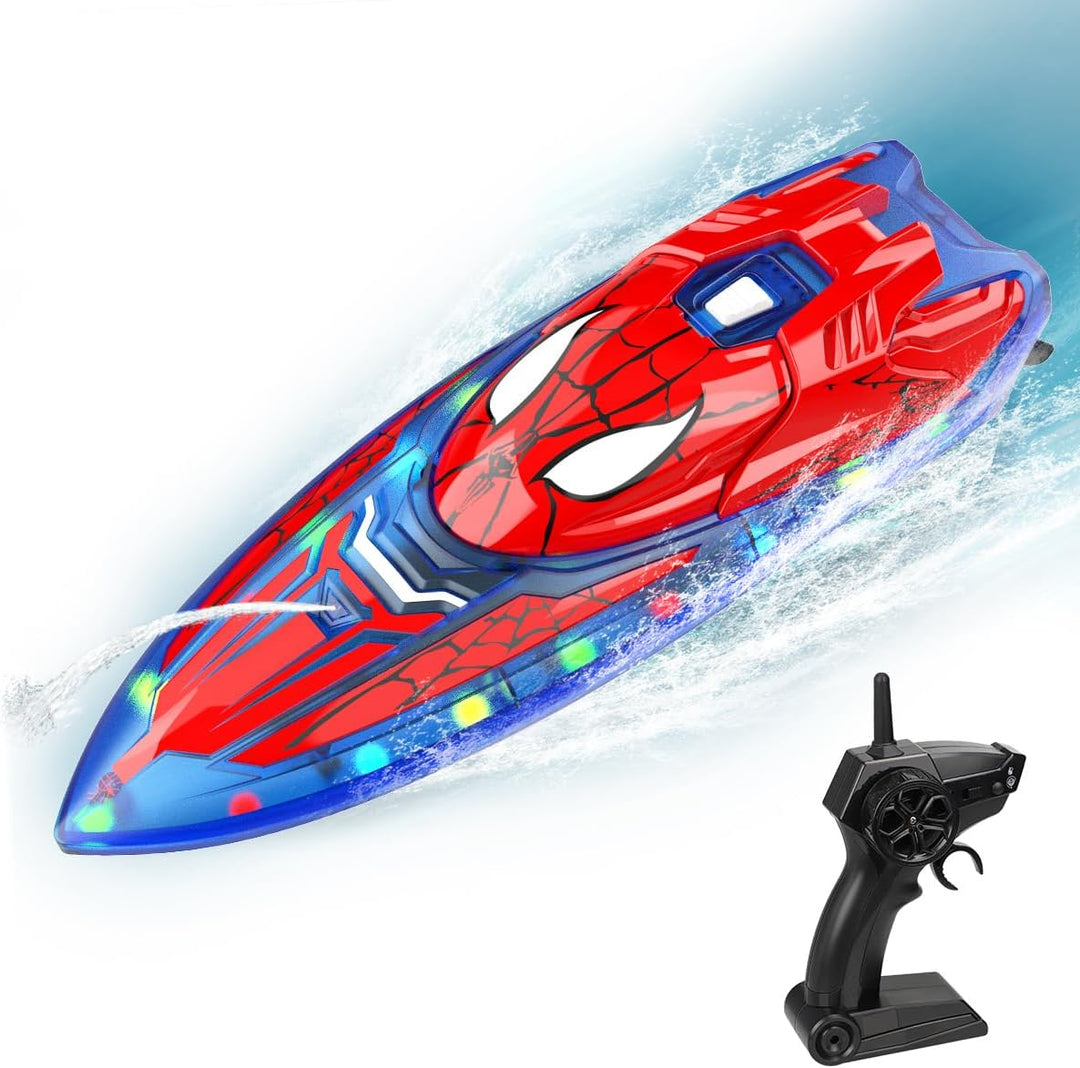 Fullware Spider Hero Barco RC, Barco de Control Remoto de 2.4GHz co...