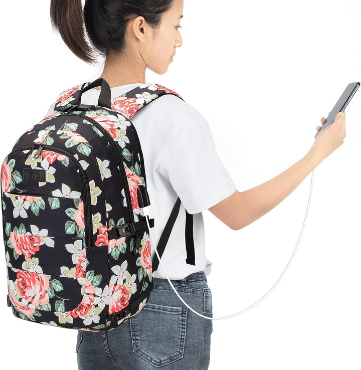 Tzowla - Mochila para mujer, elegante, de viaje, informal, mochila...