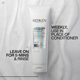 REDKEN Mascarilla capilar para reparación de cabello seco y dañado...