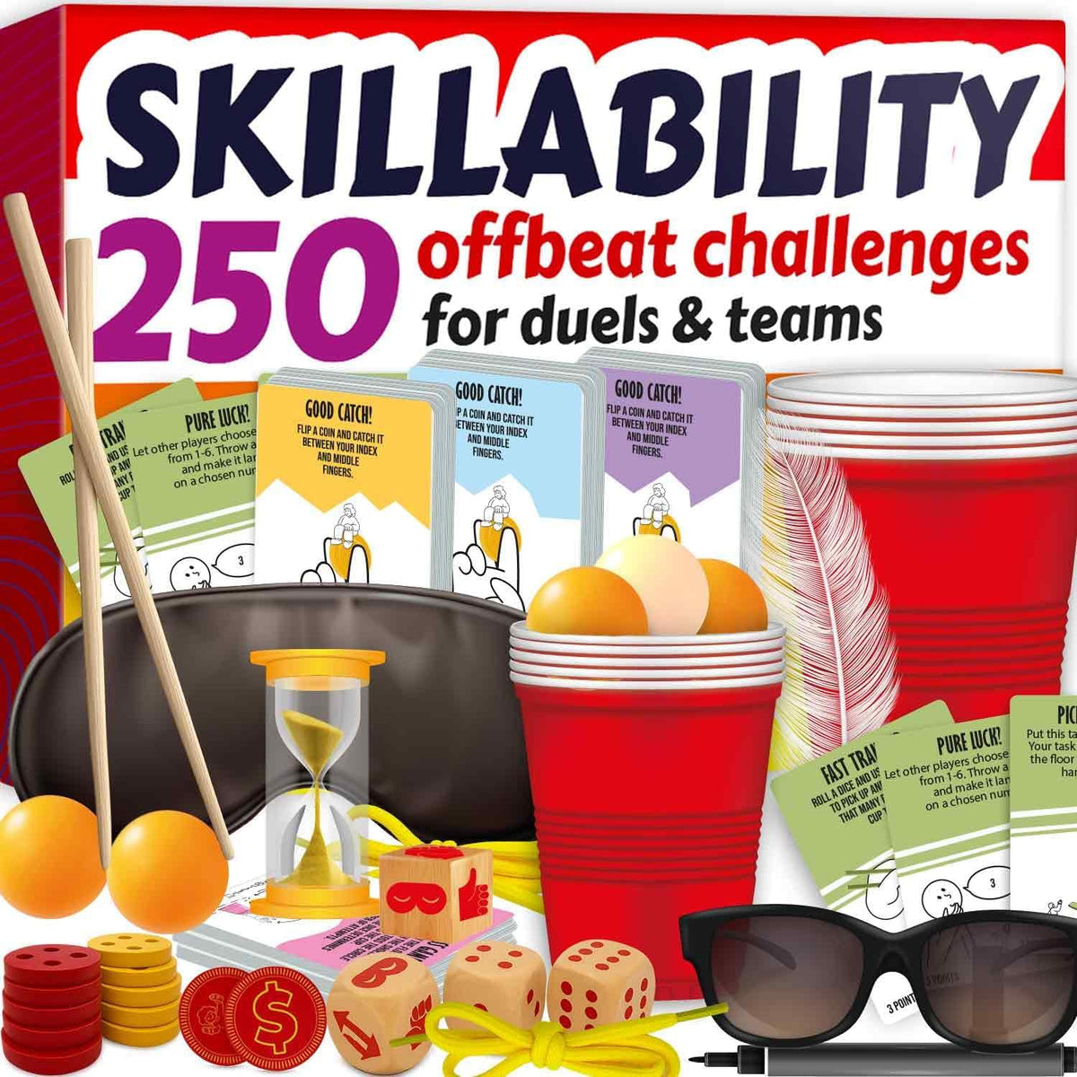 Juegos de mesa de fiesta para la noche familiar - Divertidos juegos familiares para niños y adultos