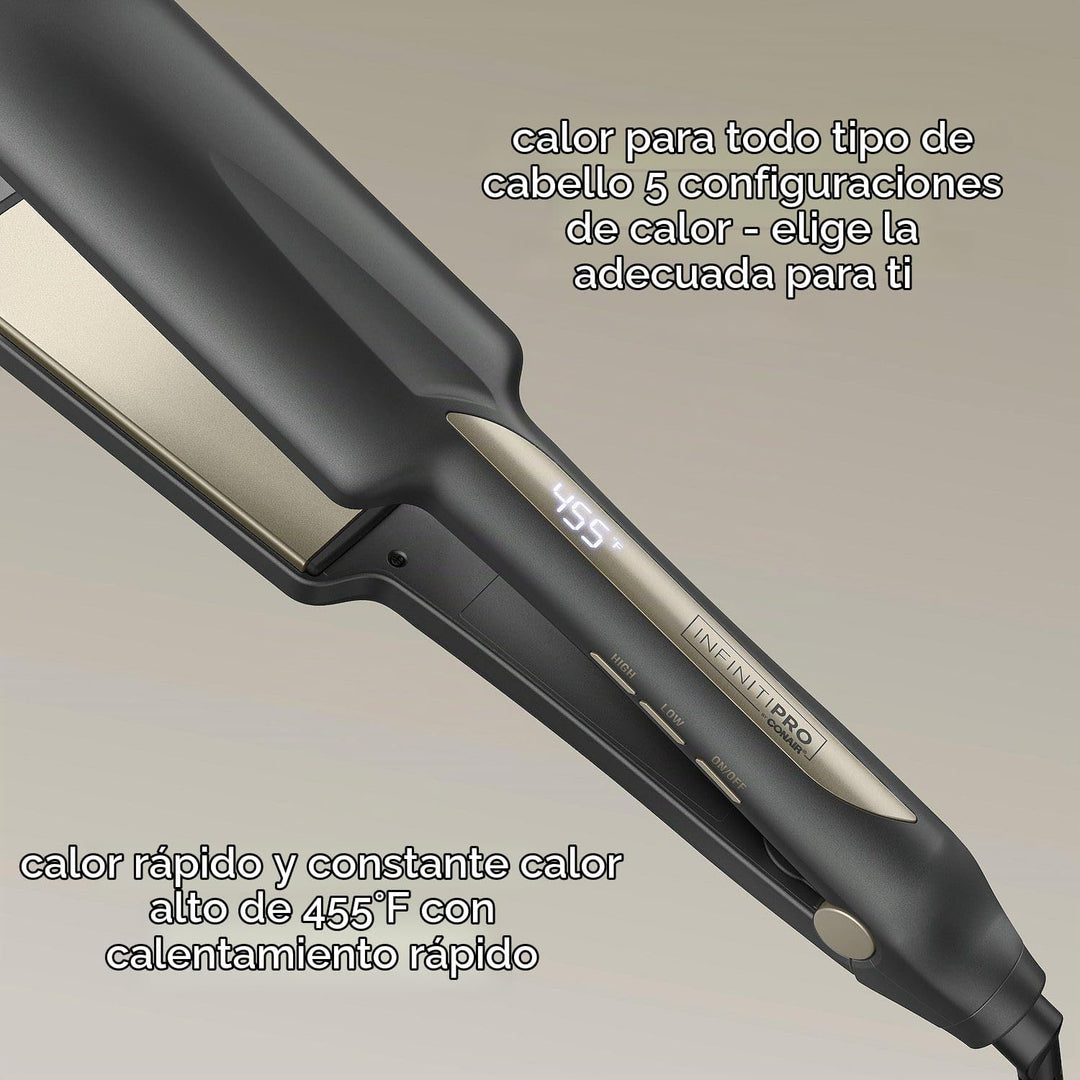 Infiniti PRO Conair - Plancha plana de cerámica turmalina de 2 pulg...