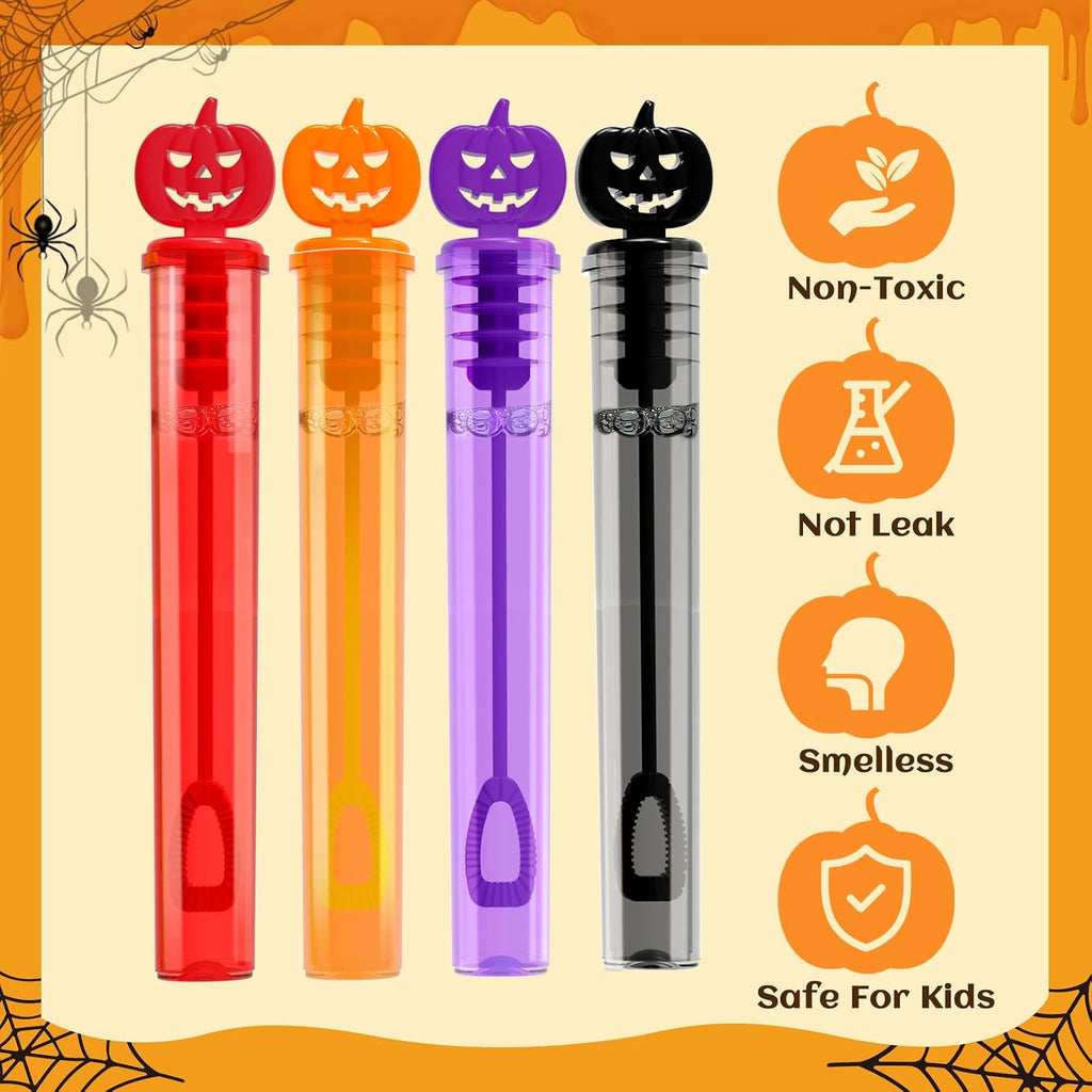 80 piezas de recuerdos de fiesta de Halloween para niños, mini varitas de