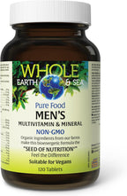 Natural Factors Whole Earth & Sea Multivitamínico y mineral par...