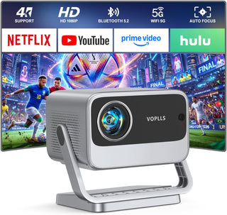 [4100 ANSI y ahora con Netflix] Proyector 4K con WiFi y Bluetooth p...