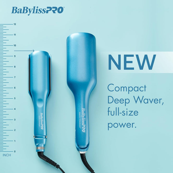 BaBylissPRO® Nano Titanium™ COMPACT TOOLS deliver full power in a c...