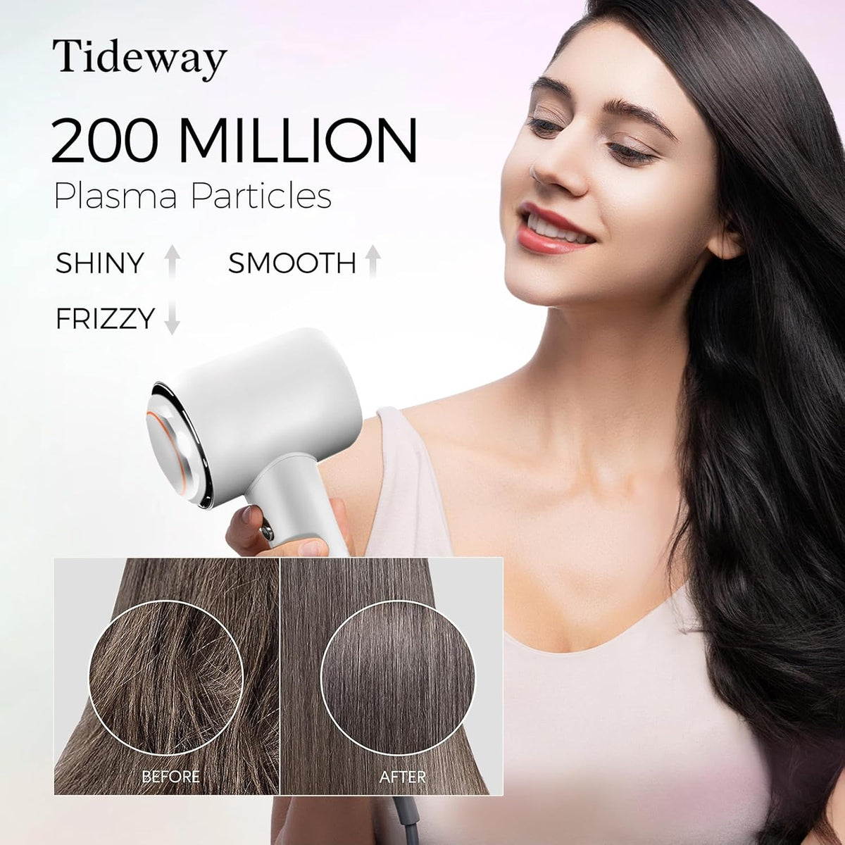 Tideway Secador de pelo profesional de alta velocidad iónico 110,00...