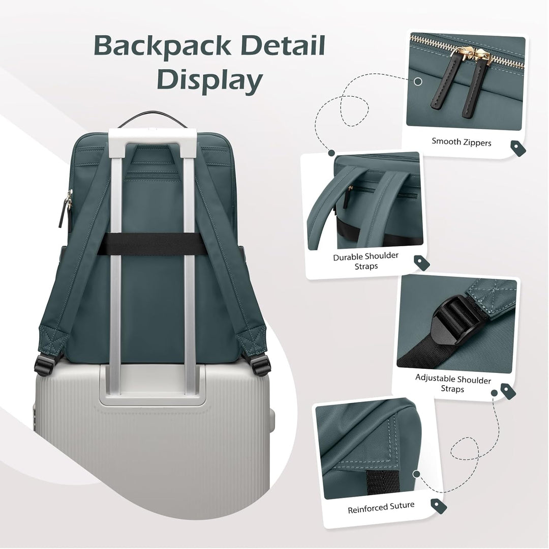 GOLF SUPAGS - Mochila elegante para laptop para mujer, mochila para...