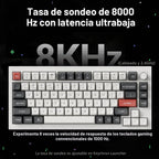Teclado mecánico personalizado inalámbrico Keychron Q1 Ultra 8K 75%