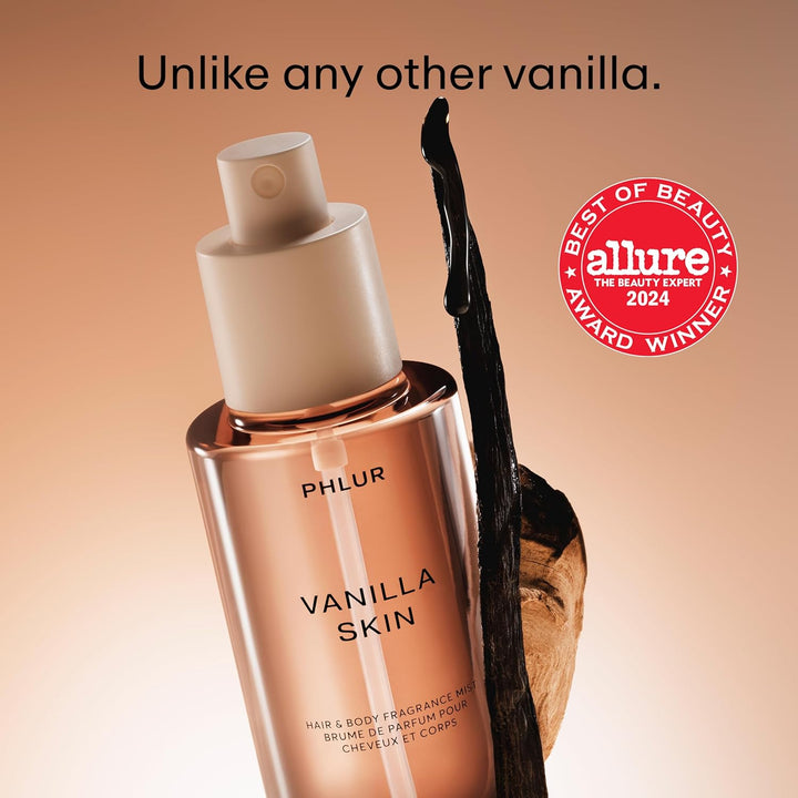 PHLUR Vanilla Skin Body Mist, 3 onzas líquidas, perfume para el cab...