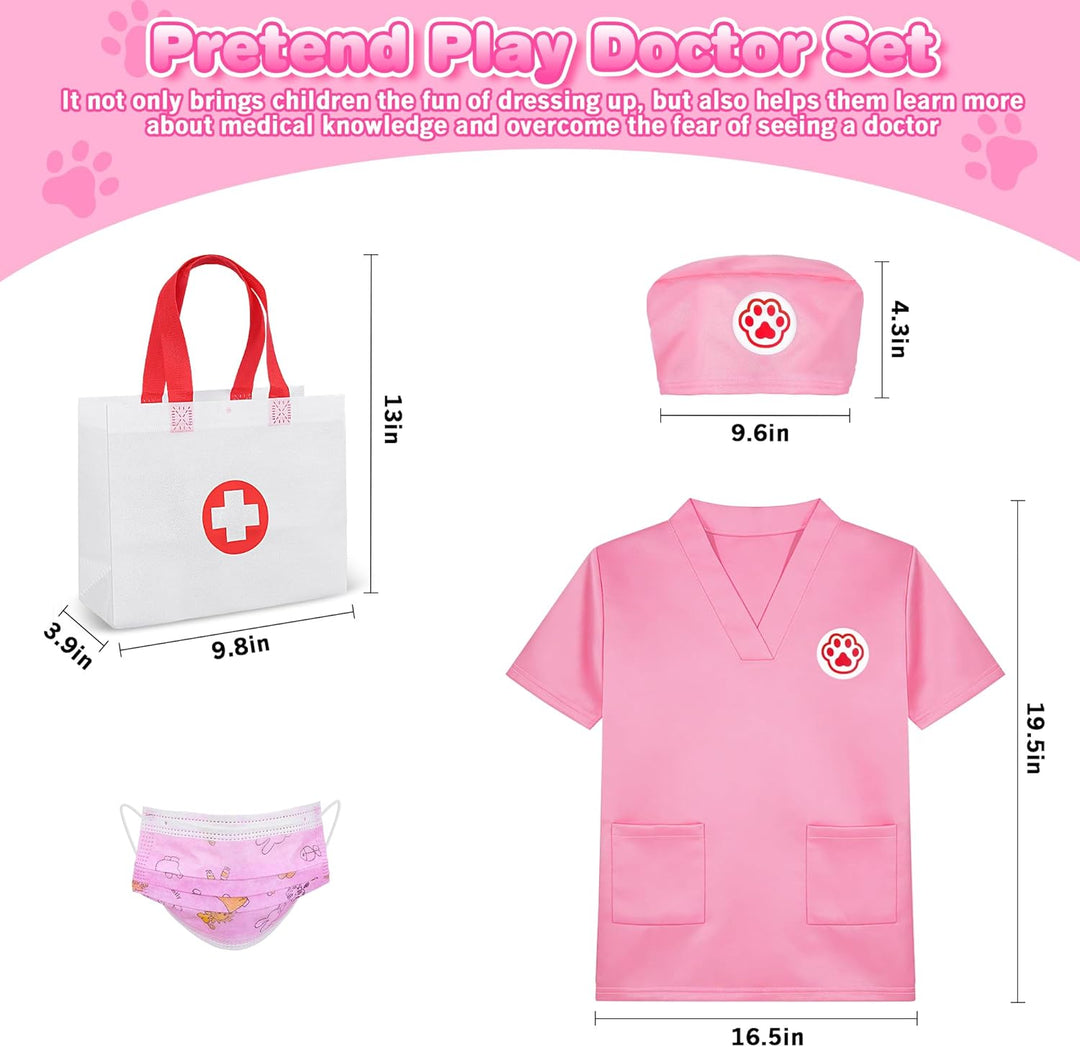 Kit de Médico de Mascotas de 33 piezas para niños pequeños - Disfra...