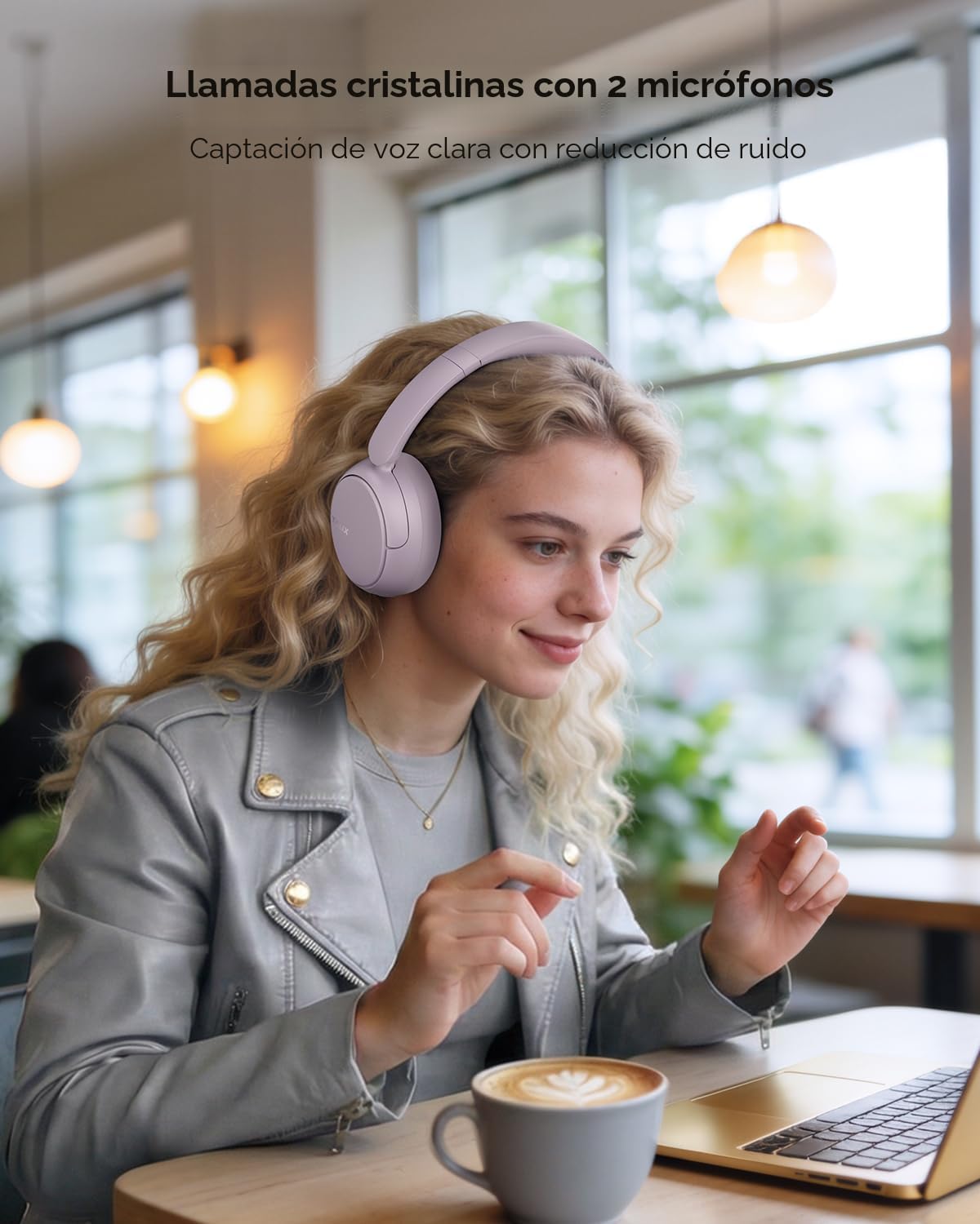H30 Auriculares Bluetooth inalámbráticos de sobre la oreja con alta resolución