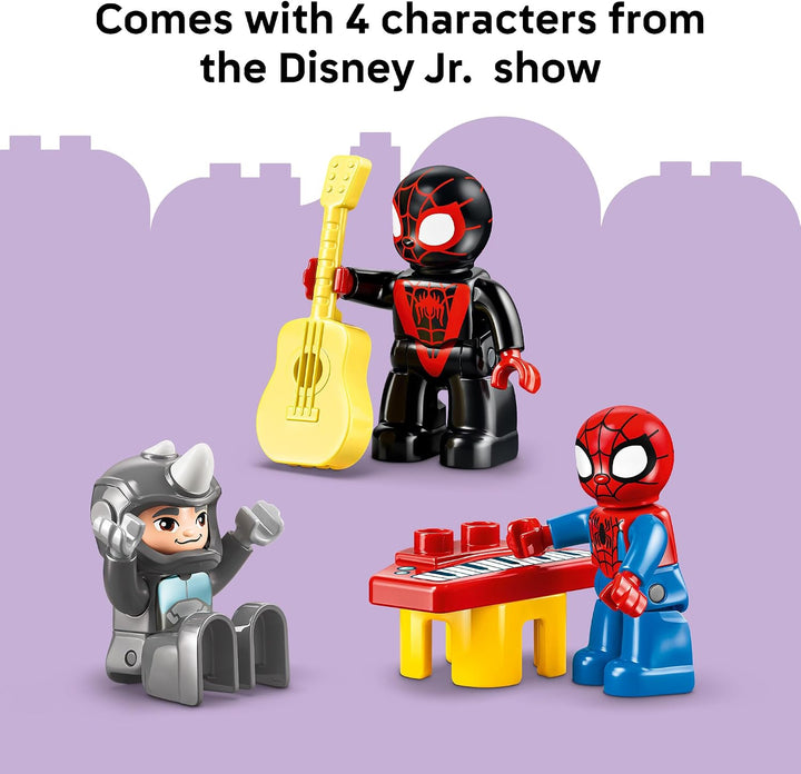LEGO DUPLO Cuartel Web del Equipo Marvel Spidey 10464 | Juguetes de...