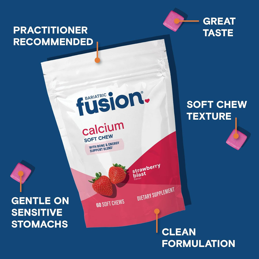 Bariatric Fusion Suplemento de calcio bariátrico masticable | Citra...