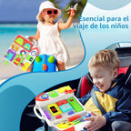 Juguetes para niños pequeños de 1-2 años, tablero ocupado musical Montessori, juguete educativo temprano para niños pequeños de 1-3 años, juguete de desarrollo de habilidades motoras para 12-18 meses