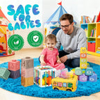 Juguetes para bebés de 6 a 12 meses, juguetes Montessori para niños de 1 año, juguete mordedor de cuerda de silicona, bloques de construcción apilables, juguete infantil infantil de 0 a 3, sensor de cubo de forma, juego de regalos para bebés y niñas