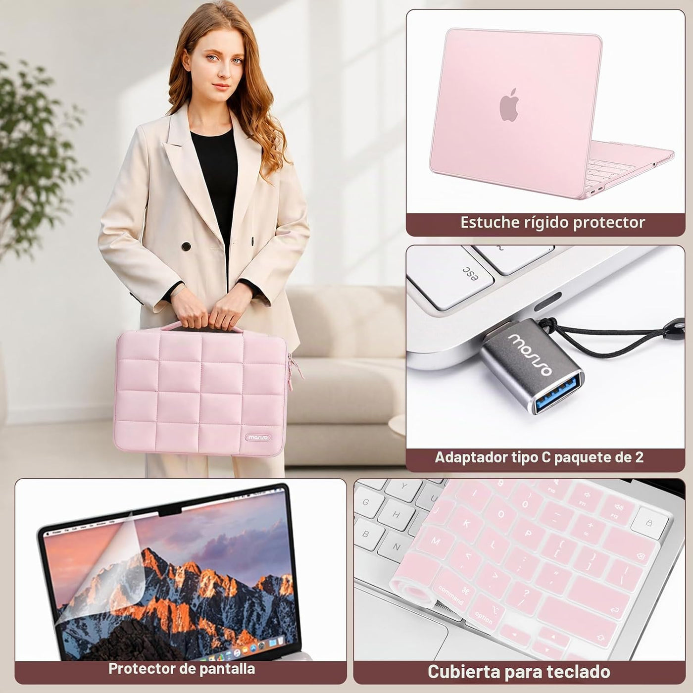 MOSISO Funda compatible con MacBook Neo de 13 pulgadas, versión 202...
