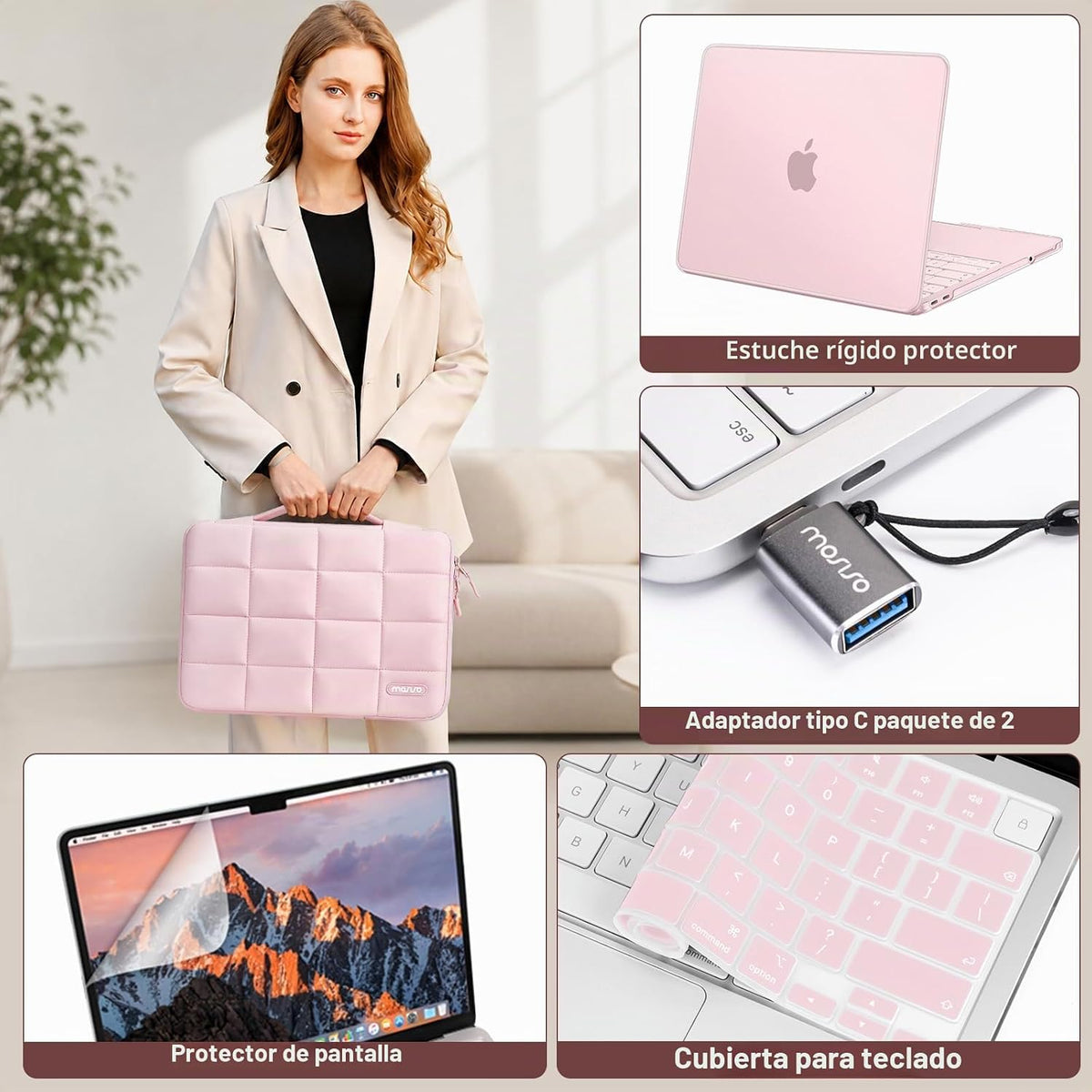 MOSISO Funda compatible con MacBook Neo de 13 pulgadas, versión 202...