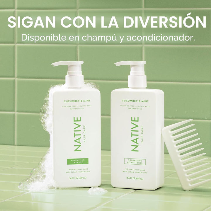 Native El champú y el acondicionador contienen ingredientes derivad...