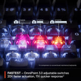 SteelSeries Apex Pro TKL Gen 3 White Interruptores OmniPoint 3.0 \u...