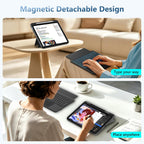 FUWANG Funda para iPad (A16) de 11ª/10ª generación con teclado, soporte