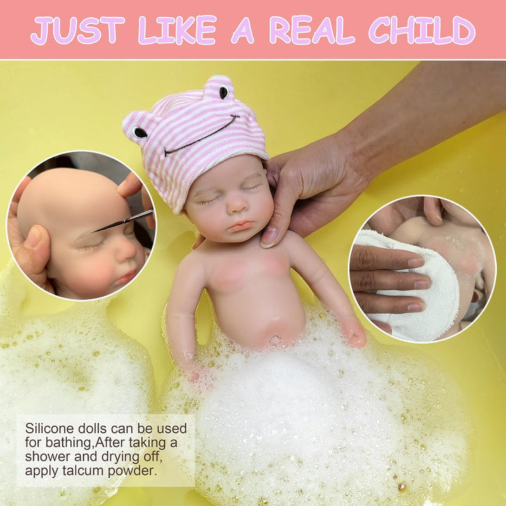 OtardDolls Muñecas Reborn de 33cm de Silicona para Niñas, Muñecas d...