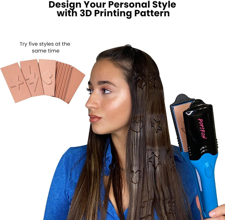 PopIron - Plancha para el cabello y la primera plancha de impresión...