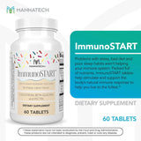 Mannatech - ImmunoSTART - Sabor Pastel de Cumpleaños - Calostro, Be...