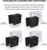 Lian Li EDGE1000W - Fuente de alimentación ATX totalmente modular d...