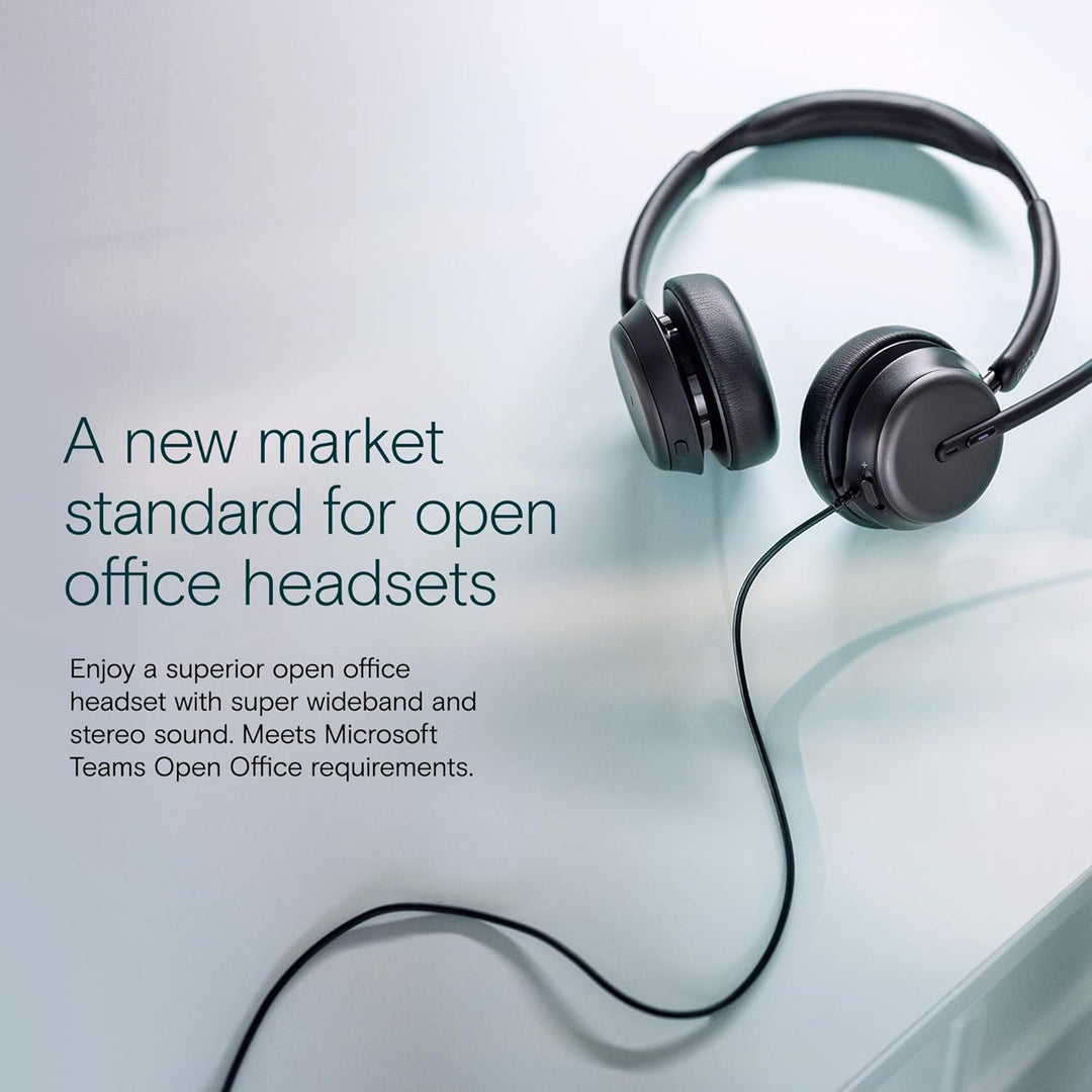 EPOS Impact 860T ANC - Auriculares con cable de doble cara con canc...