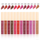 12 Colors Liquid Lipstick Set, Long Lasting Smudge Proof, High Pigm...