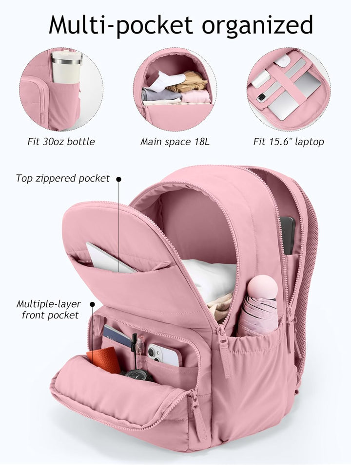 Mochila de viaje Uselike para mujeres, mochila para portátil de 15....