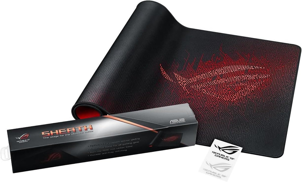 ASUS Alfombrilla de mouse ROG para juegos, extra grande