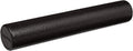 Amazon Basics Rodillo de espuma de alta densidad para ejercicio, estiramiento y recuperación muscular, 36 pulgadas, color negro